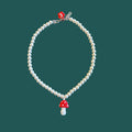 Collar perlas Amanita