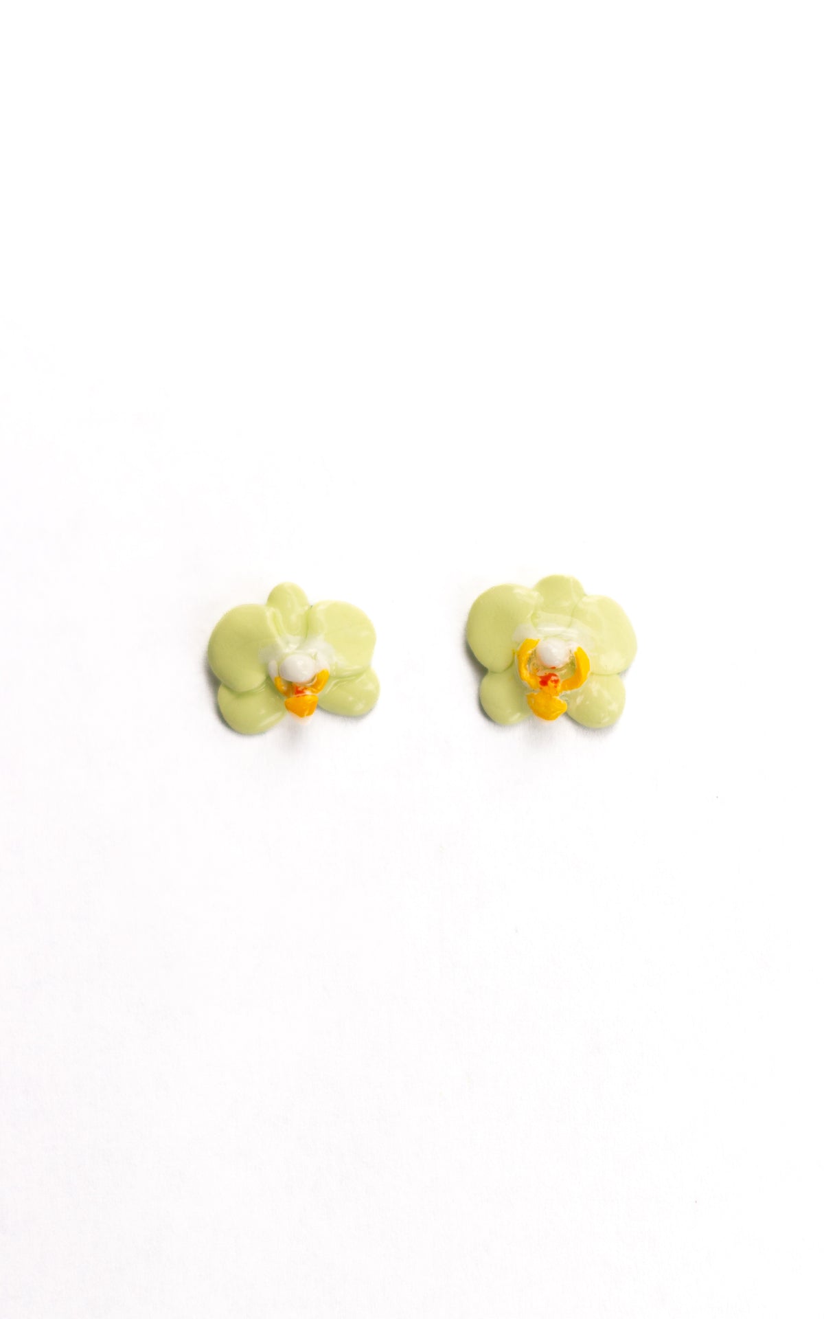 Topitos Orquídea Verde Pastel