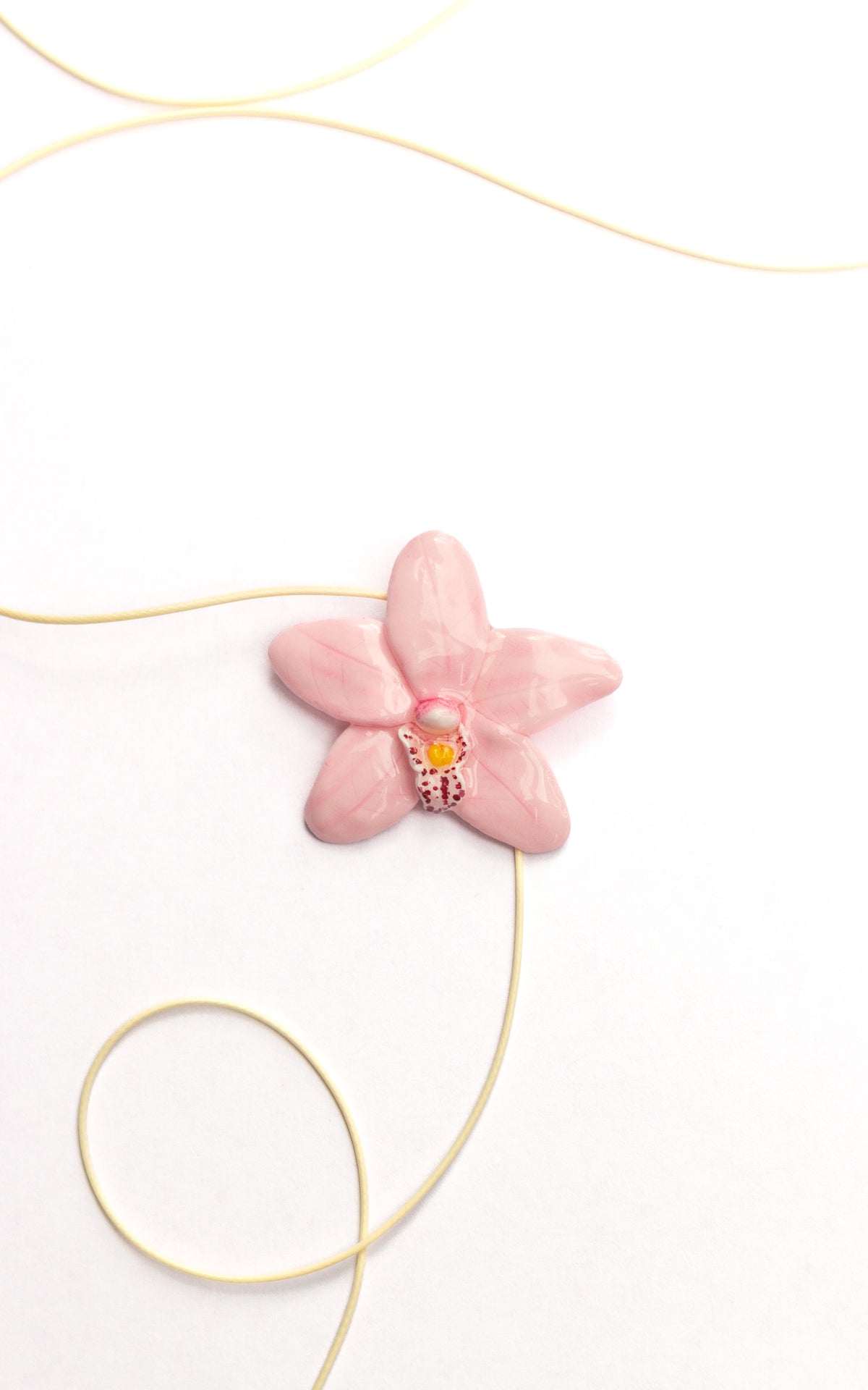 Collar Orquídea Rosada
