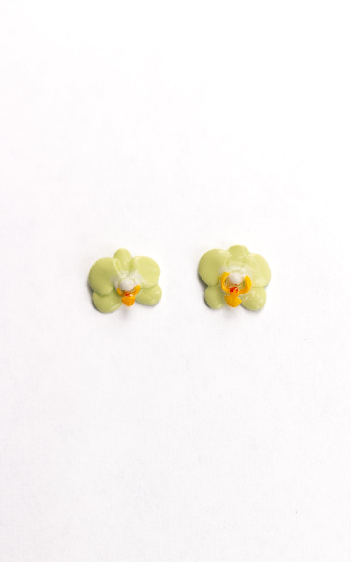 Topitos Orquídea Verde Pastel